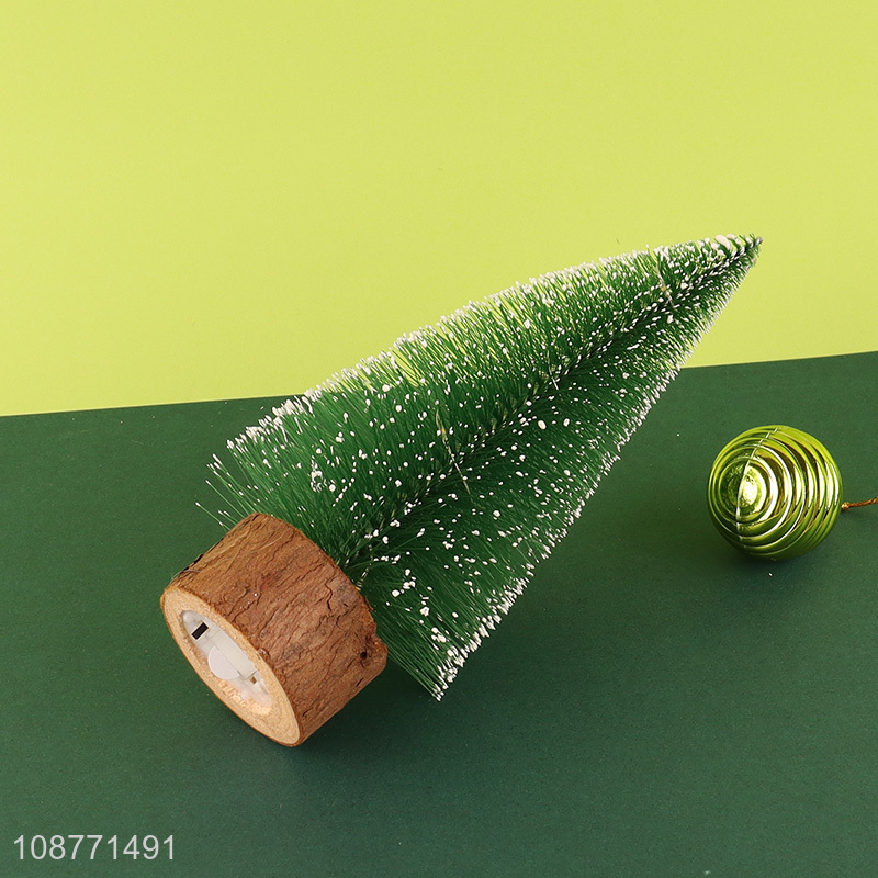 Wholesale mini artificial Christmas tree with led light