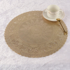 Factory price non-slip plastic placemat for decor