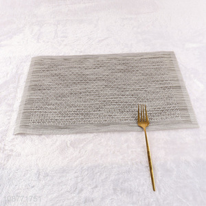 Good quality wipeable woven non-slip placemats