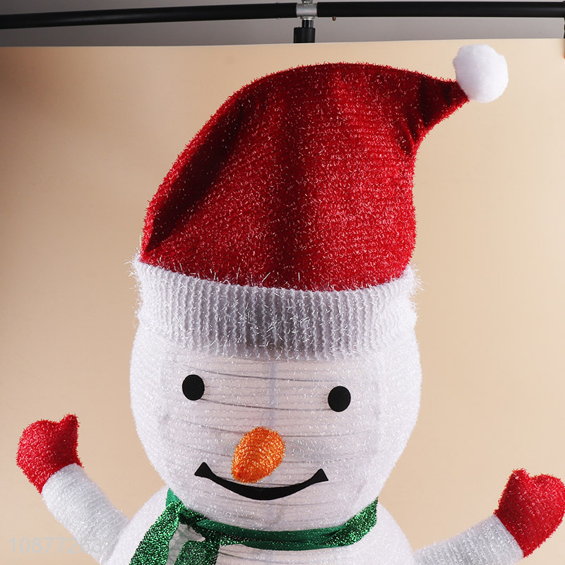 Top quality christmas decor figure snowman for outdoor