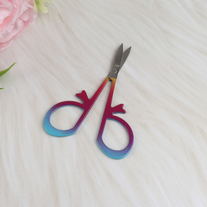 Factory price facial hair scissors eyebrow scissors