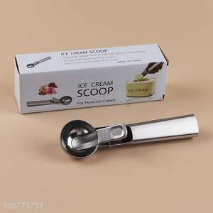 New style stainless steel ice cream scoop