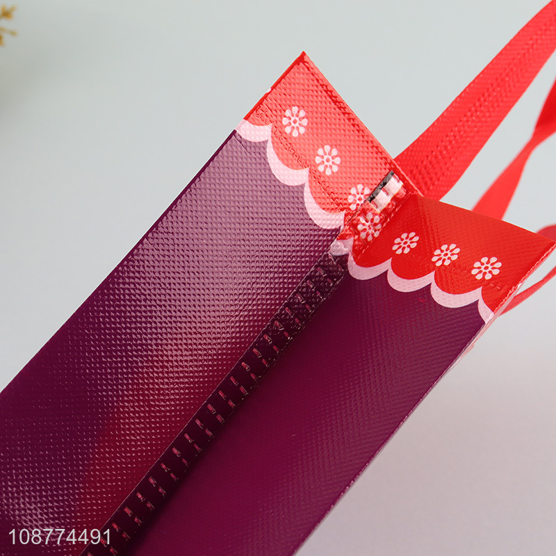 Wholesale custom logo reusable non-woven shopping bag