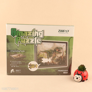 New arrival 41 pieces tyrannosaurus <em>puzzle</em> for kids