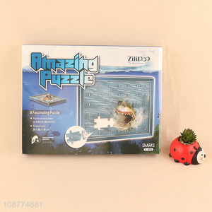 Factory price 44 pieces shark <em>puzzle</em> for kids