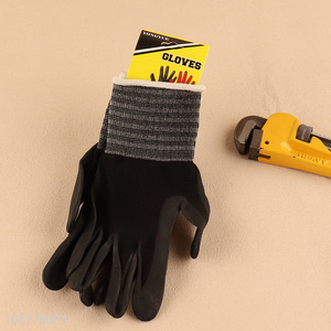 Good quality latex safety gloves work gloves