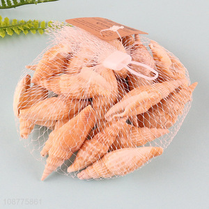Factory price natural sea shells fish tank <em>vase</em> fillers