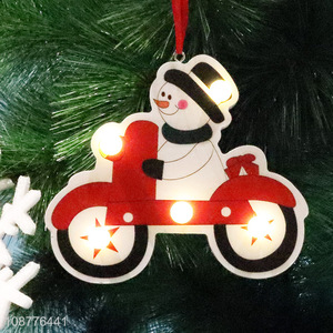 Hot items christmas hanging ornaments with light