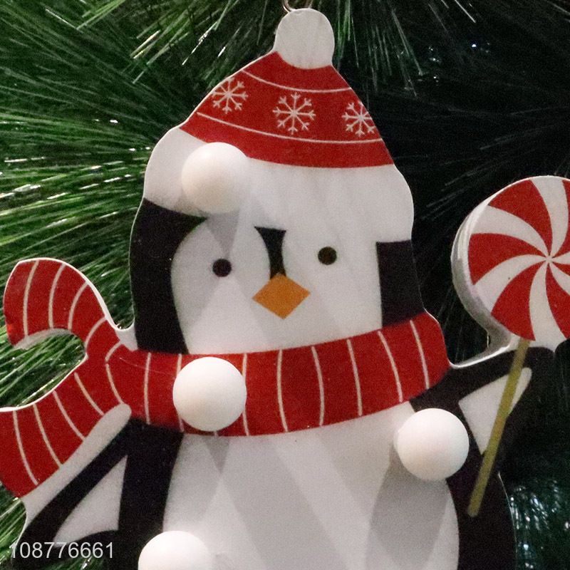 Good quality penguin christmas hanging ornaments