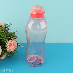 Low price portable plastic water bottle for men women
