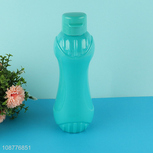 Wholesale plastic water bottle with spill proof lid