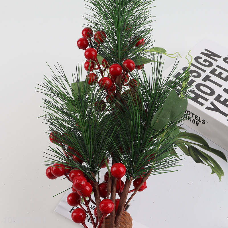 Top selling indoor decoration christmas pine needles