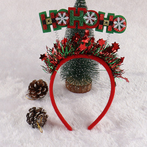 High quality Christmas hair hoop Xmas headband
