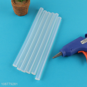 Good quality 6 pieces clear hot melt <em>glue</em> sticks