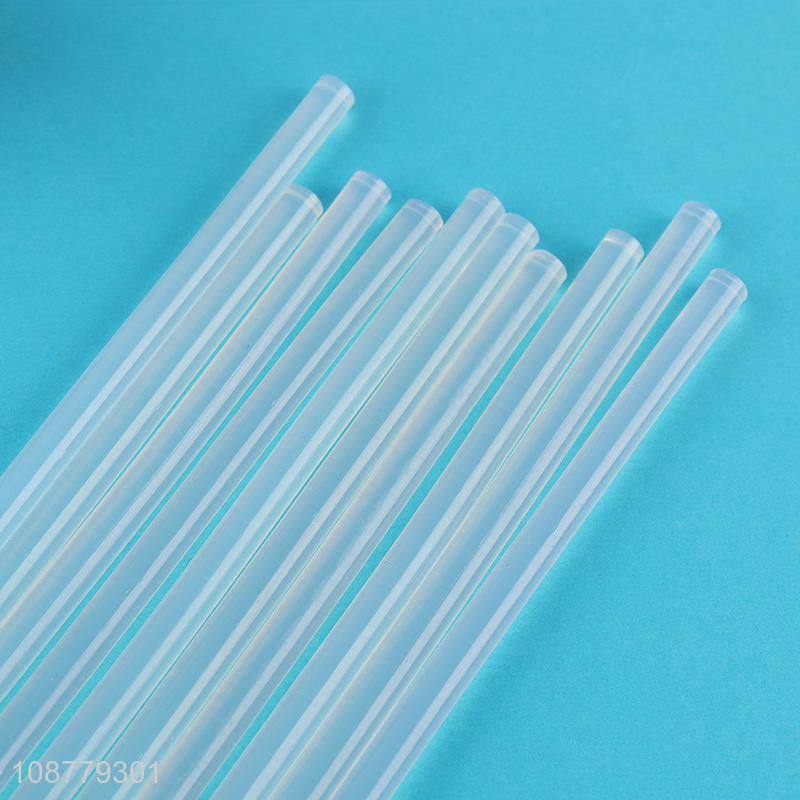 High quality 10 pieces clear hot melt glue sticks