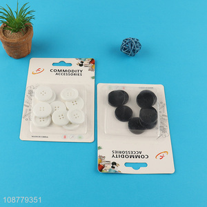 Online wholesale round 4-hole resin buttons for sewing