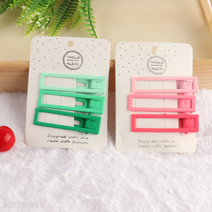 Most popular colorful metal alligator hair clips
