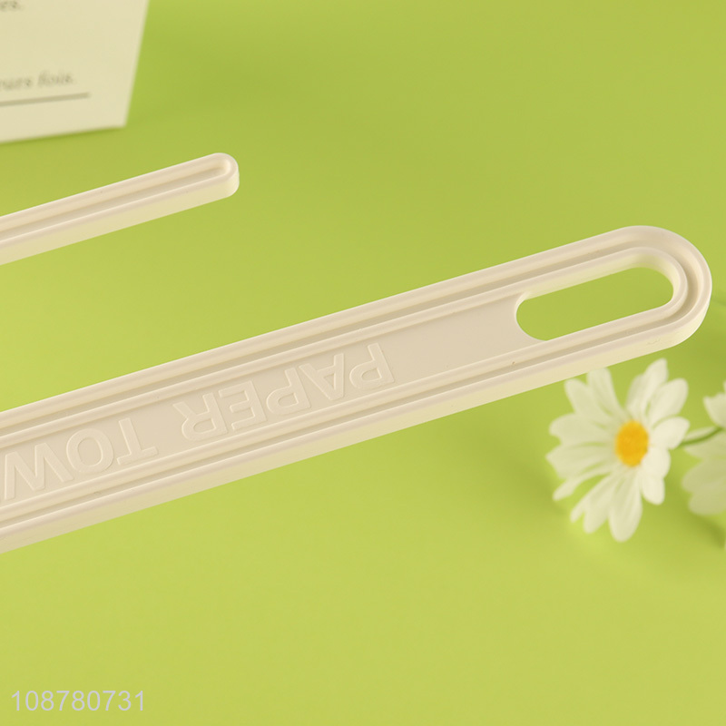 Good quality plastic standing paper towel holder