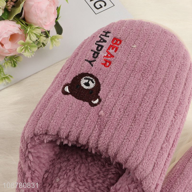 Top selling women winter home slippers