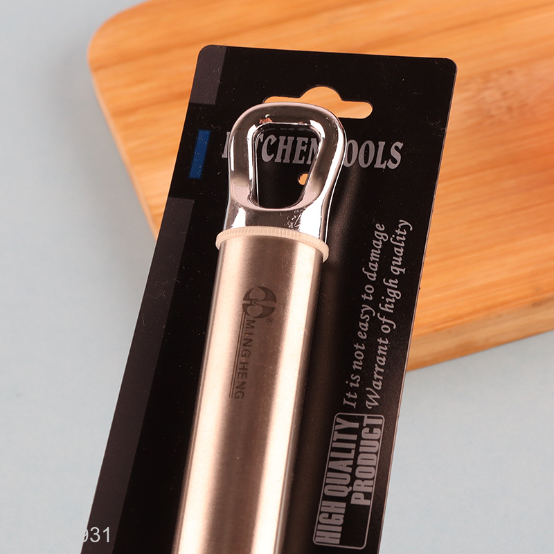 Low price stainless steel bottle opener for sale