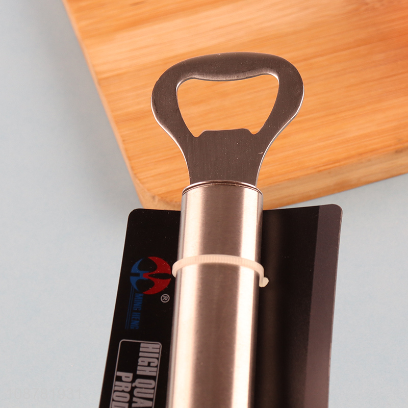 Low price stainless steel bottle opener for sale