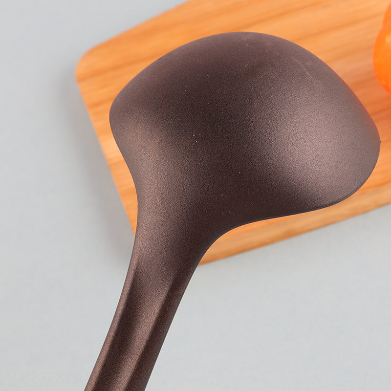 Factory direct sale nylon kitchen utensils soup ladle