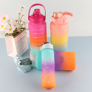 Top products 2pcs portable water bottle set