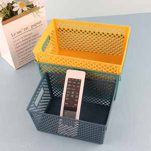 Yiwu market plastic multi-purpose <em>storage</em> <em>basket</em>