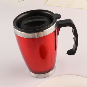 Factory price stainless steel water cup water mug with lid