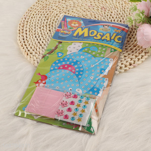 Factory Price DIY Mosaic Sticker Art Kit for Boys Girls