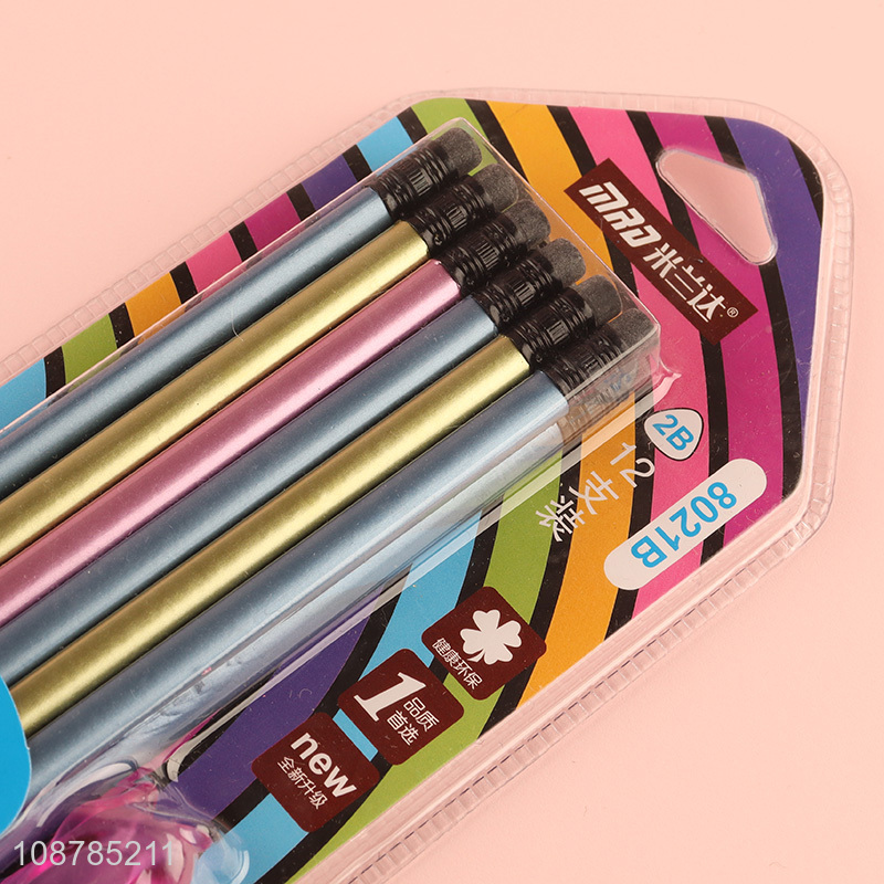 Yiwu market students 2B pencils set for sale