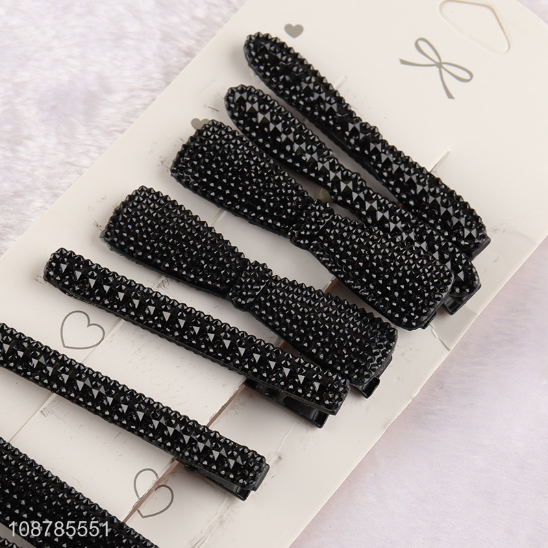 Best price black fashionable girls hairpin set