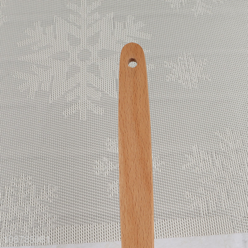 Wholesale wooden handle silicone cake cream spatula