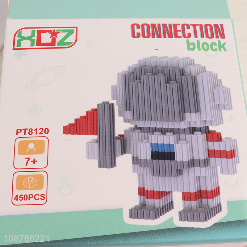 New Arrival Cute Cartoon Spaceman Building Blocks Set for Kids