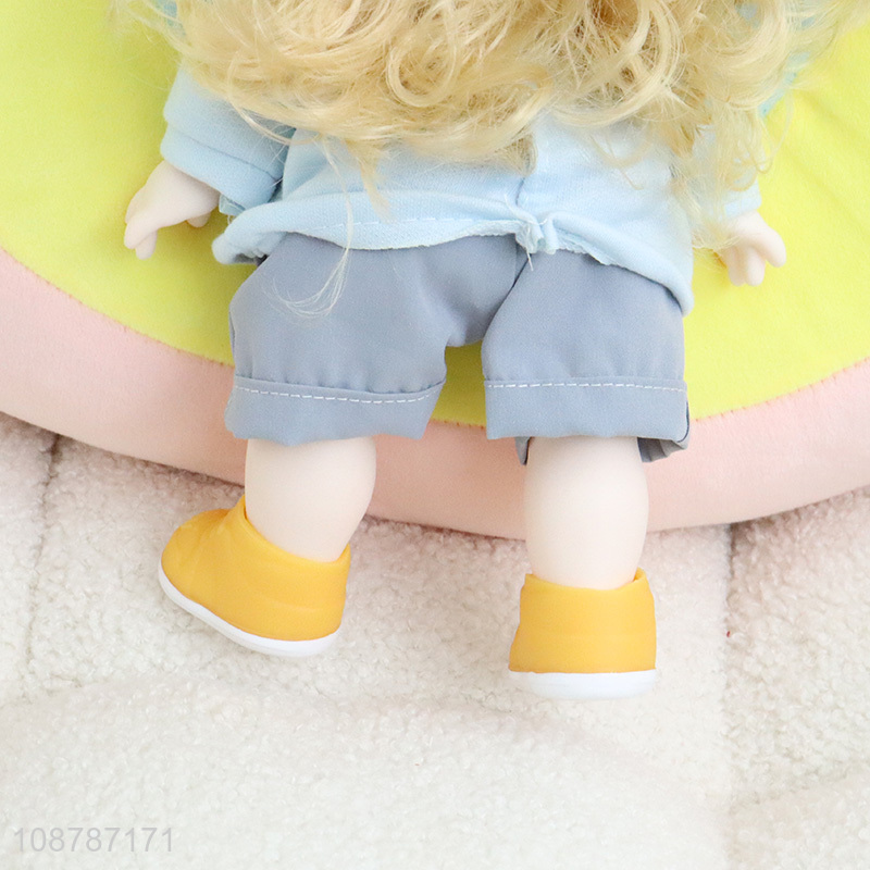 Popular product cute long hair girl doll baby toys