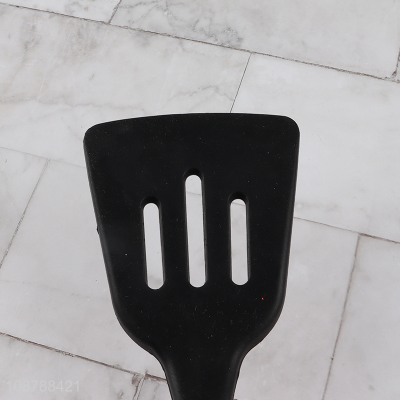 High quality non-stick silicone slotted cooking spatula