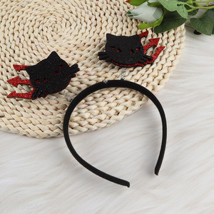 Factory Supply <em>Halloween</em> Devil Hair Hoop for Adults Kids