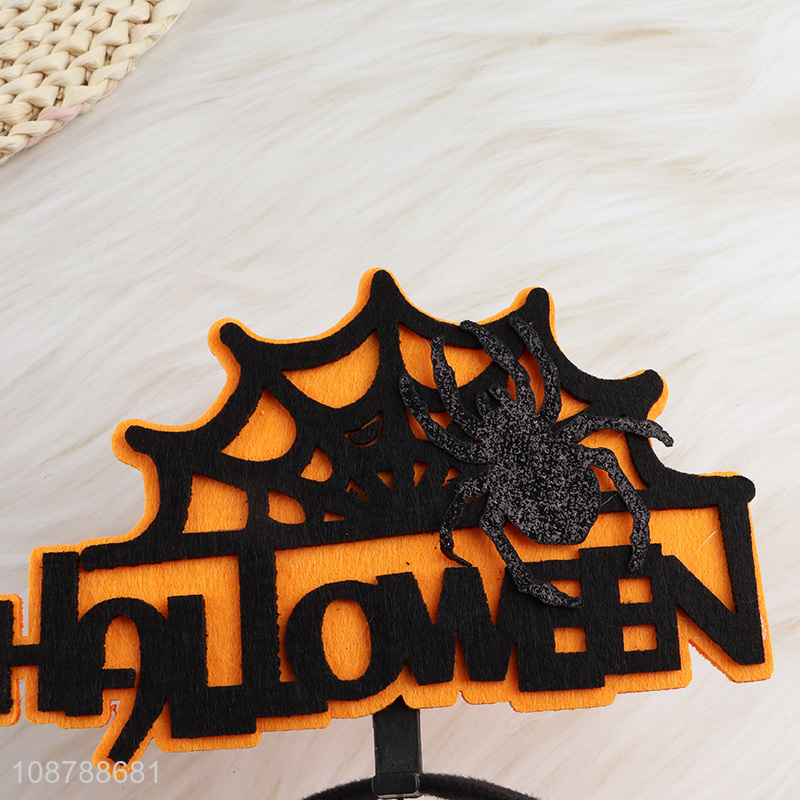 New Arrival Halloween Spider Web Hair Hoop Festival Hairband