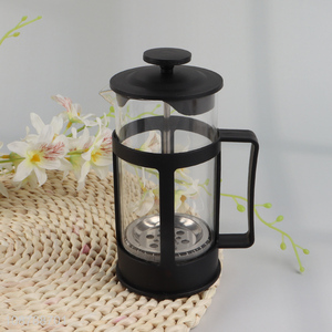 China product heat resistant glass French press coffee maker