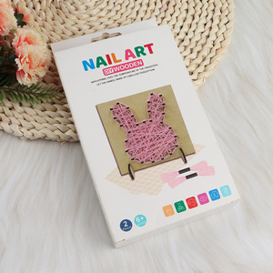 High quality rabbit string art kit for kids age 6+