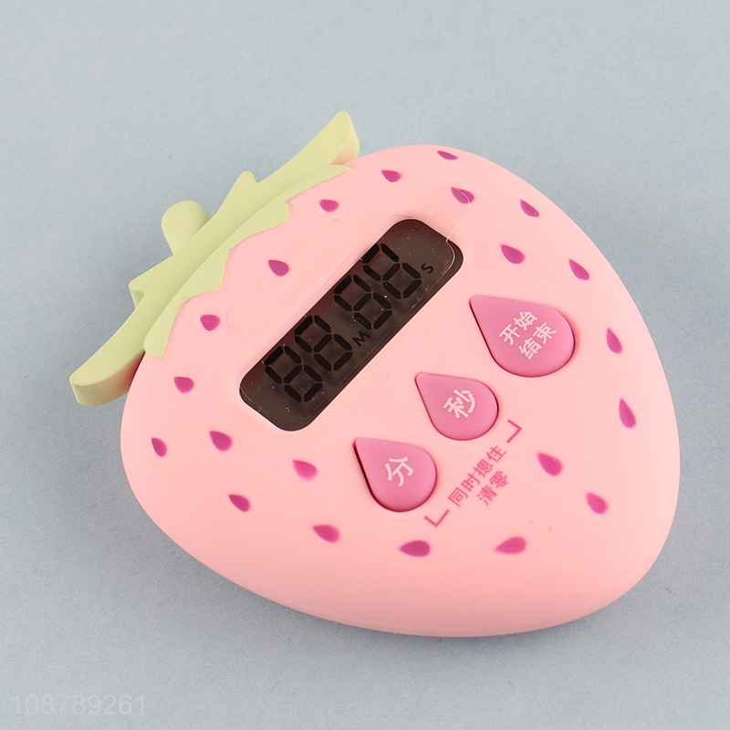 China imports cartoon fruit digital timer for school kitchen