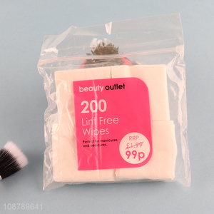 Top sale makeup remover cotton pad wholesale