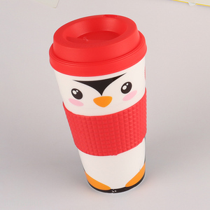 Good sale plastic water cup drinking cup with lid