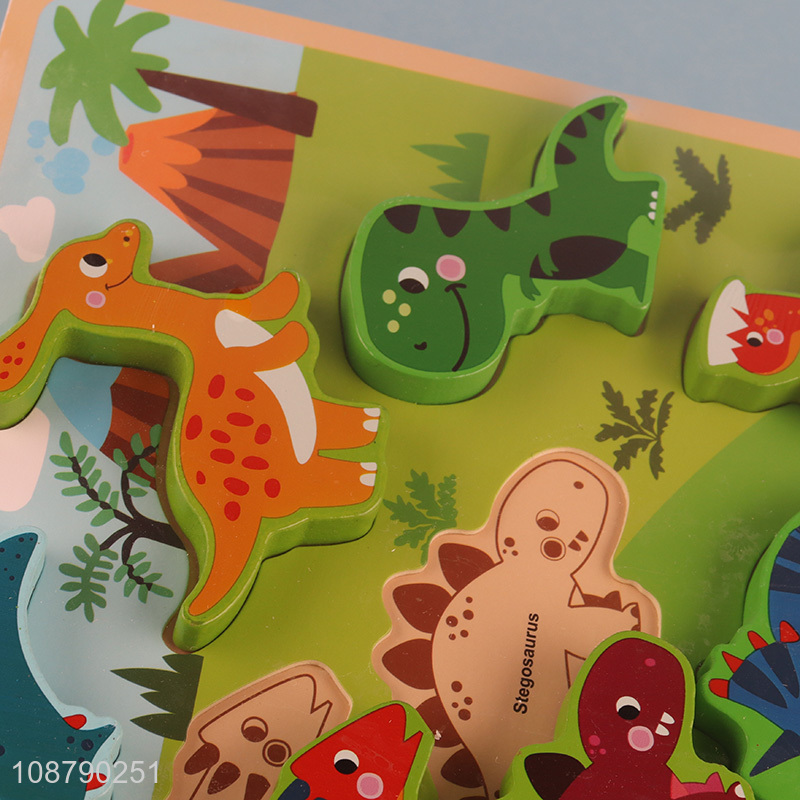 Good selling three-dimensional dinosaur puzzle toys