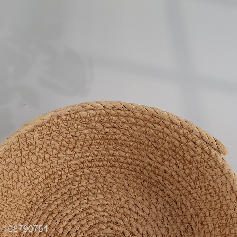 Good quality natural hand-woven storage basket for kitchen