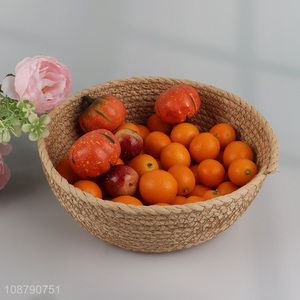 Good quality natural hand-woven <em>storage</em> <em>basket</em> for kitchen