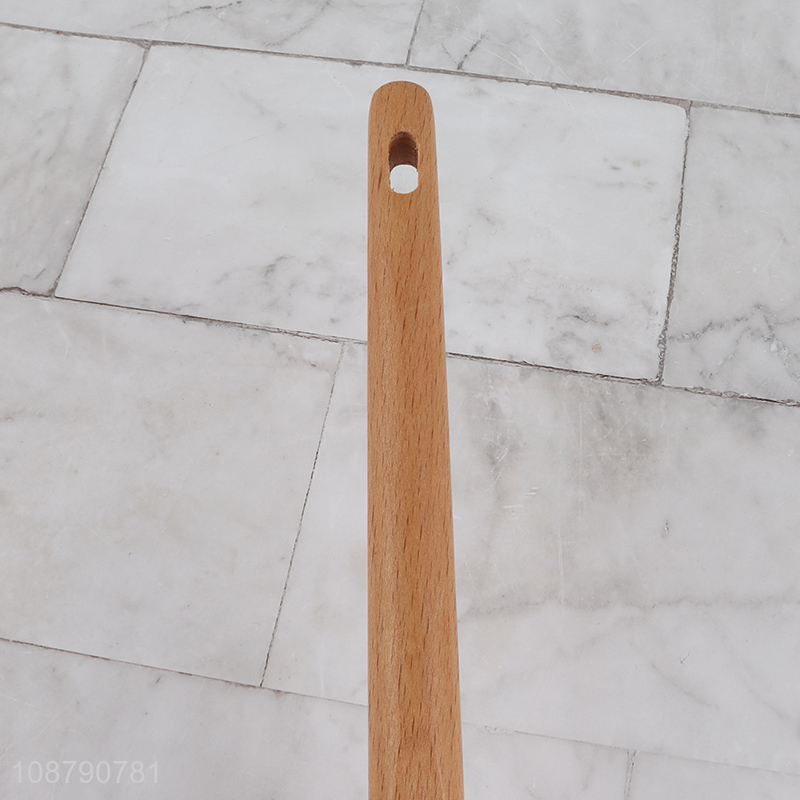 Wholesale wooden handle silicone cake cream butter spatula