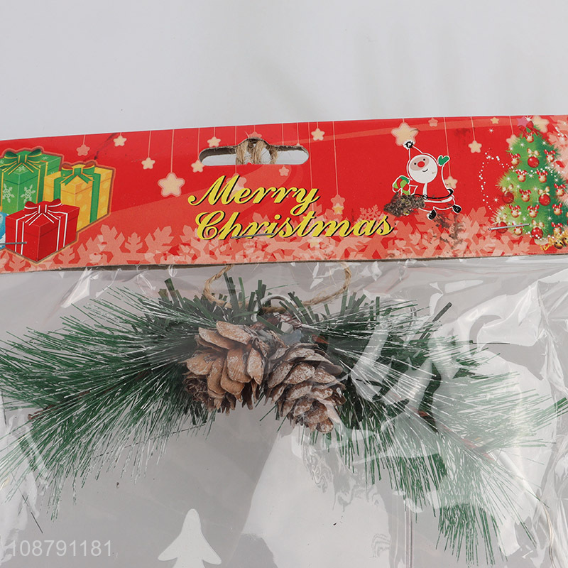 Good quality metal Christmas wreath for indoor outdoor decoration