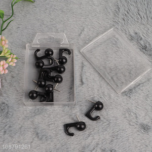 Wholesale plastic head pins hook push pins for bulletin board