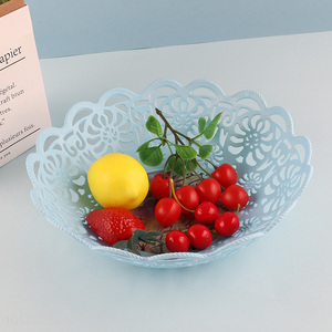 China products plastic hollow fruits <em>basket</em>